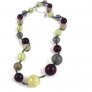 Marble Necklace, Grape