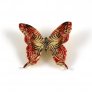 Butterfly Brooch, Red